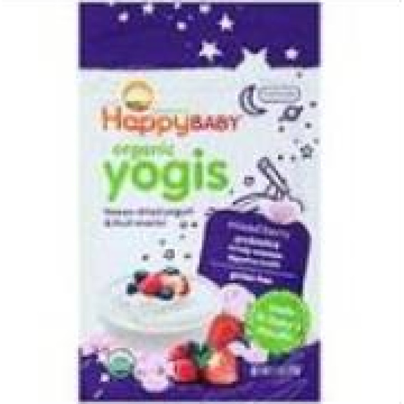 Happy Baby Organic Yogis - Mixed Berry Happy Baby Organic Yogis - Mixed Berry