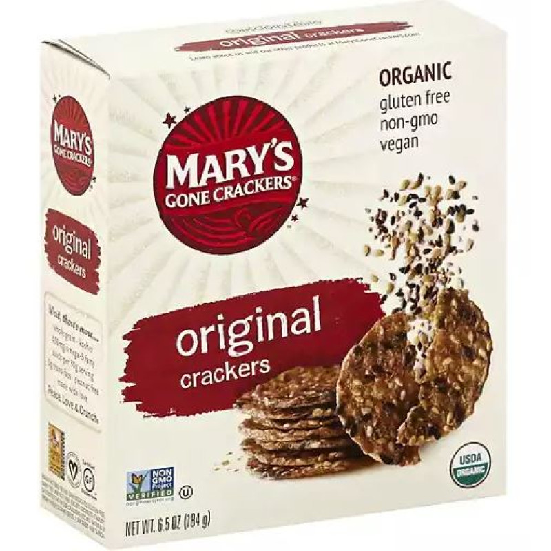 Mary's Gone Crackers Organic Original Seed Crackers Mary's Gone Crackers Organic Original Seed Crackers