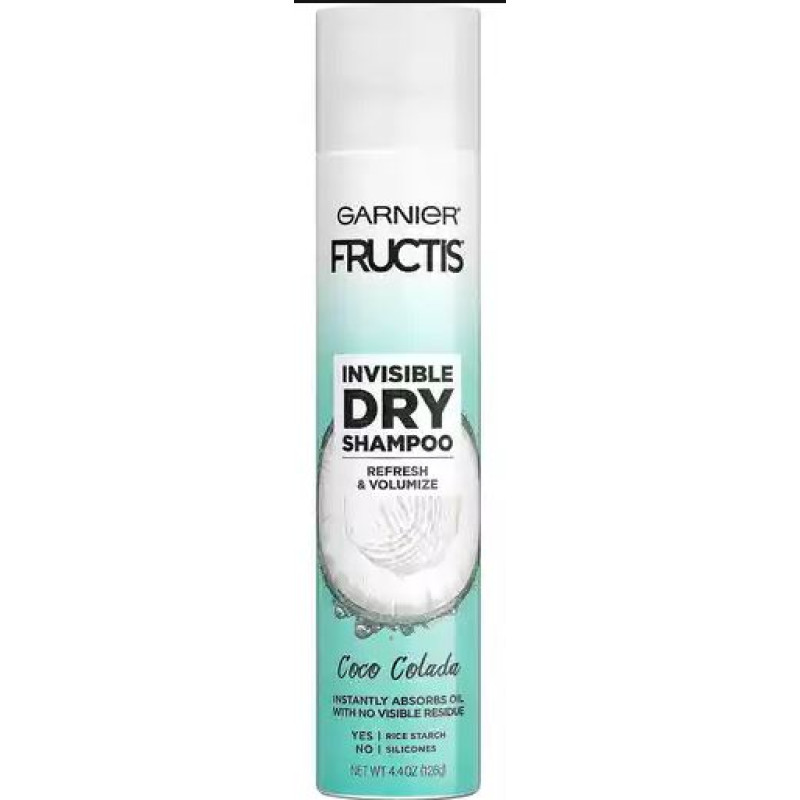GarnierÂ® FructisÂ® Invisible Dry Shampoo, Coco Colada No Vis