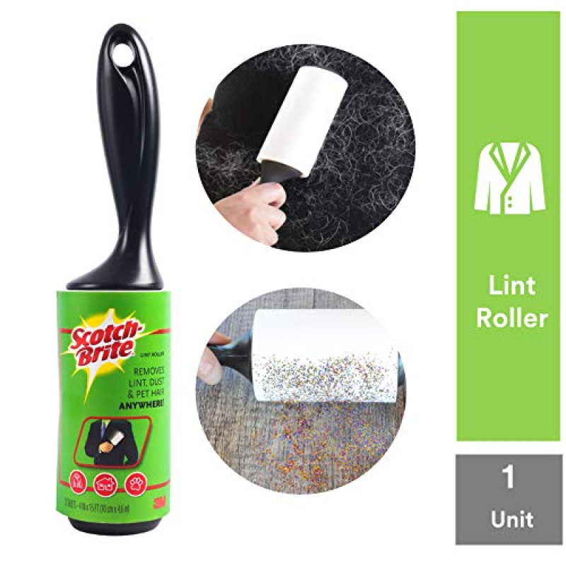 Scotch-Brite Two-Sided Lint Brush