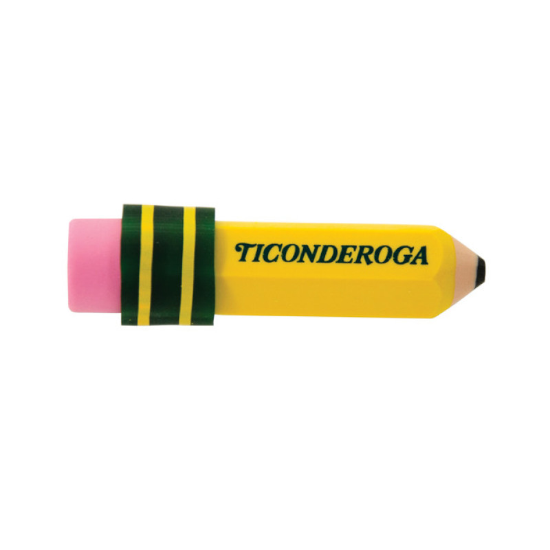 Ticonderoga Pencil Shaped Eraser Ticonderoga Pencil Shaped Eraser